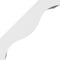Ekena Millwork 3-in. W x 8-in. D x 8-in. H Funston Architectural Grade PVC Knee Brace BRCP03X08X08FST - alternate 3